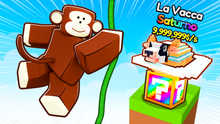 Official Be Monkey For Brainrots gameplay screenshot