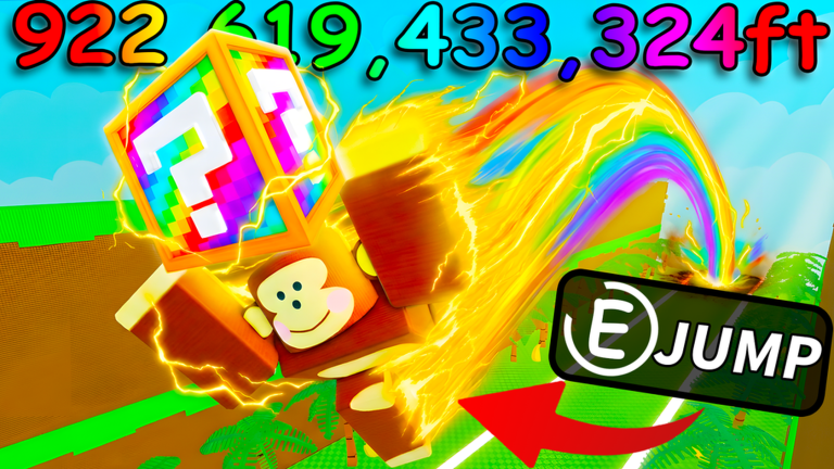 Be Monkey For Brainrots world shown in an official screenshot